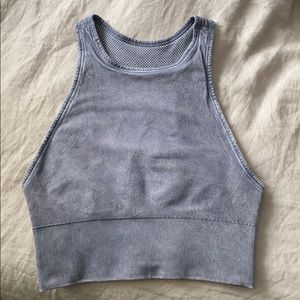 Avocado ‘Earth’ Crop Sports Bra